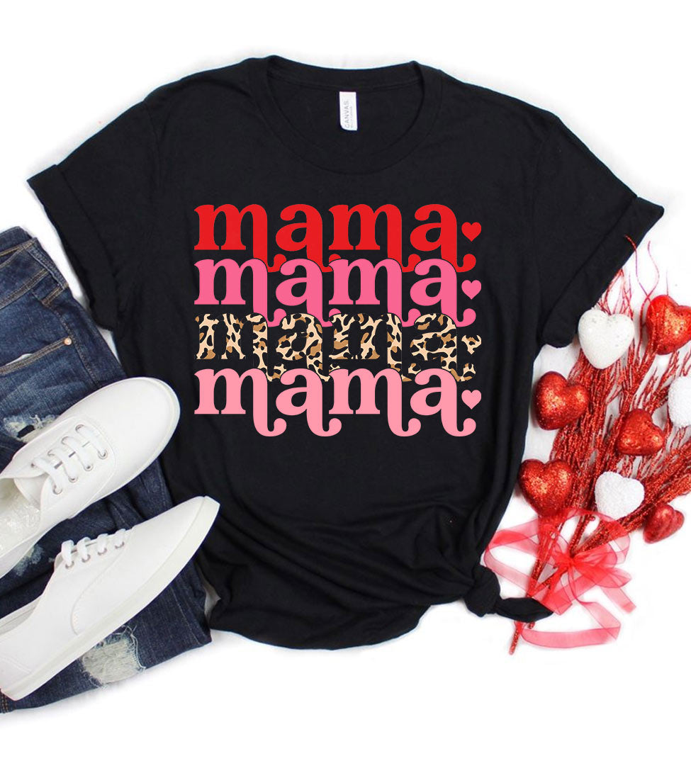 Mama Valentine - Valentine's Day Cute Sweet Love Mom Gift T-Shirt