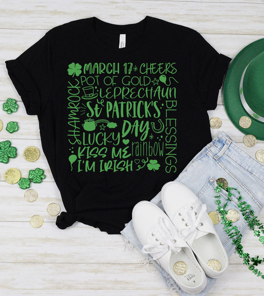 March 17 - St. Patrick's Day Irish Gold Leprechaun Lucky Gift T-Shirt
