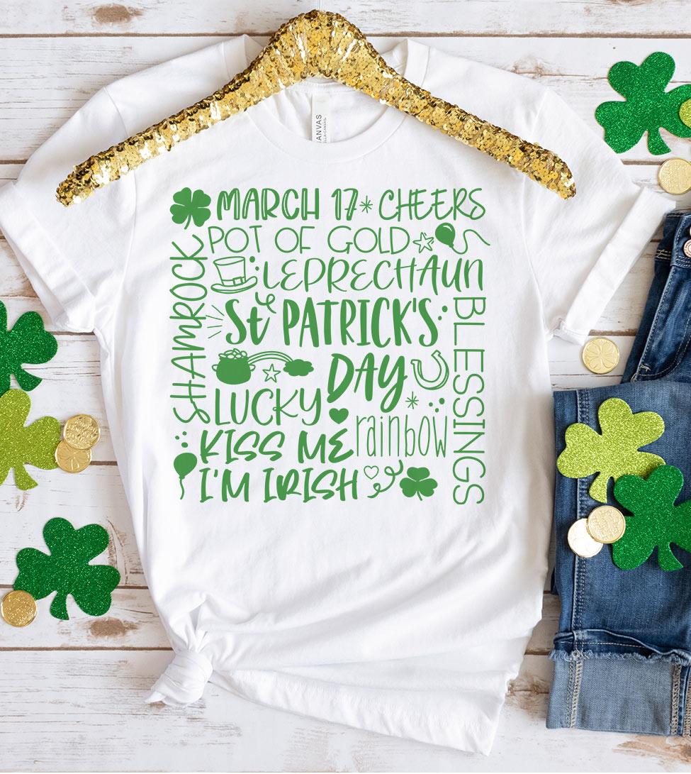 March 17 - St. Patrick's Day Irish Gold Leprechaun Lucky Gift T-Shirt