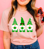 Shamrock Gnome - St. Patrick's Day Shamrock Cute Fun Gift T-Shirt