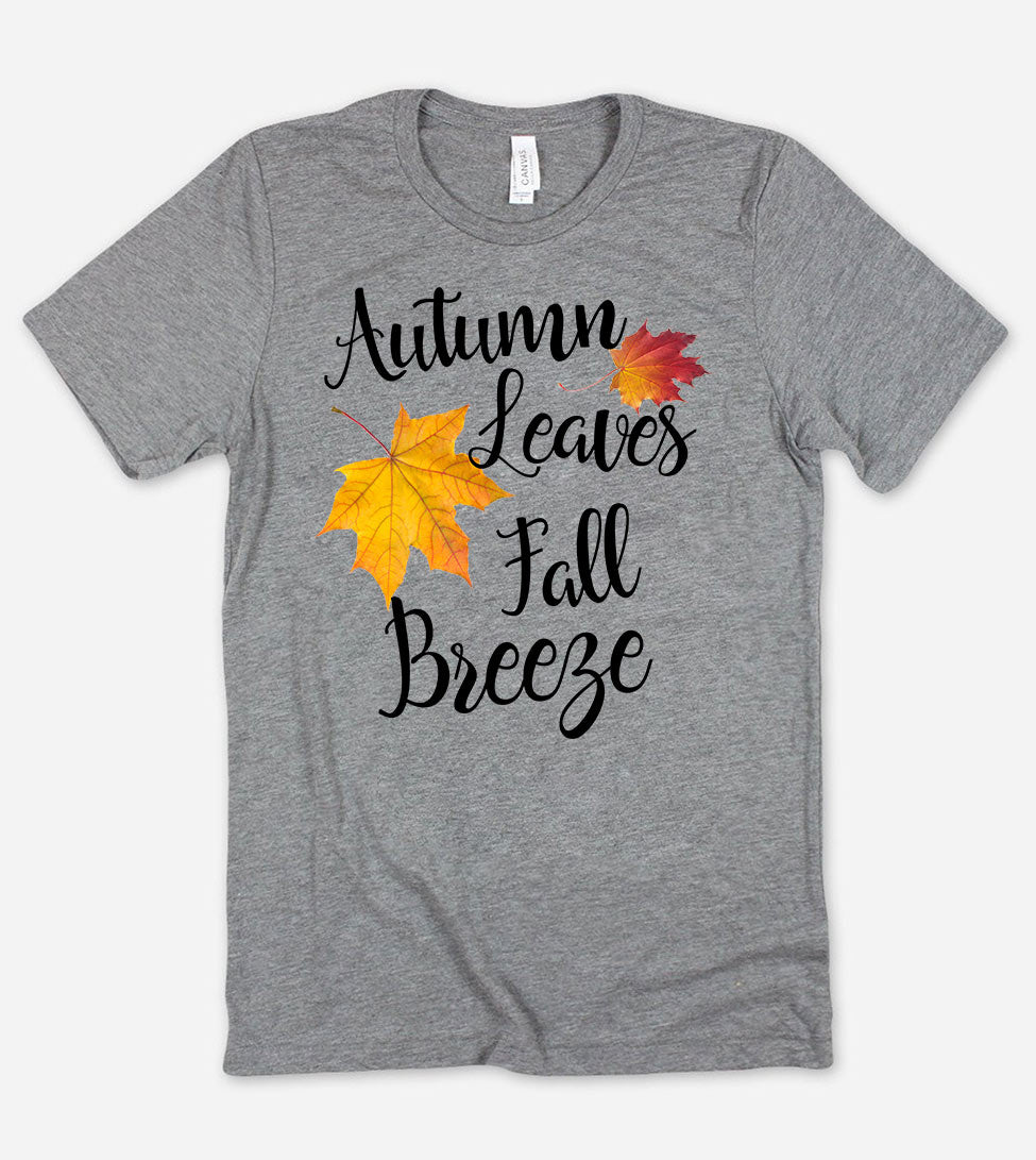 Autumn Leaves Fall Breeze - Fall T-Shirt