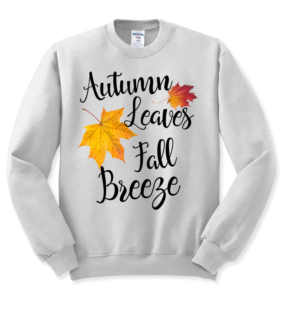 Autumn Leaves Fall Breeze - Fall - Sweatshirt