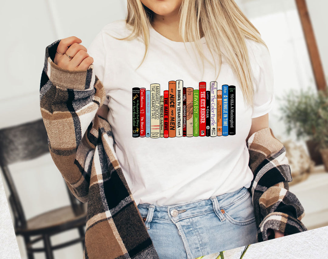 Banned Books - Teacher First Amendment T-Shirt