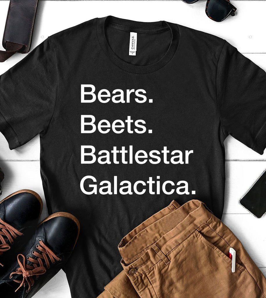Bears Beets Battlestar Galactica - The Office T-Shirt