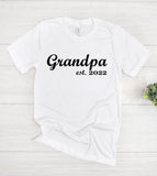 Grandpa Est 2022 - New Grandpa T-Shirt