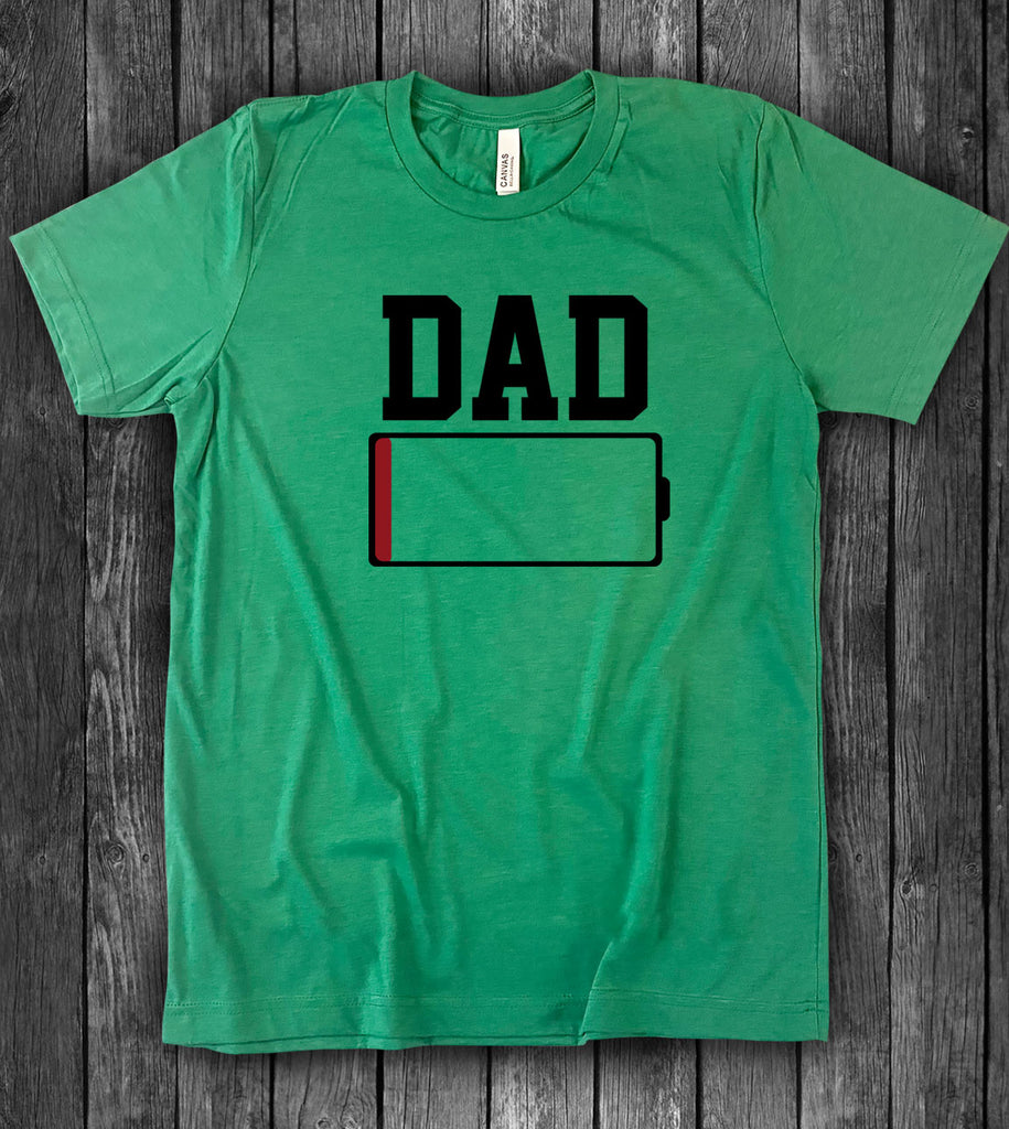 Dad Low Battery - T-Shirt