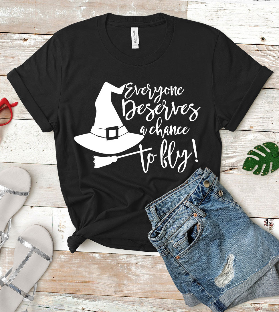 Everyone Deserves A Chance To Fly - Wicked T-Shirt