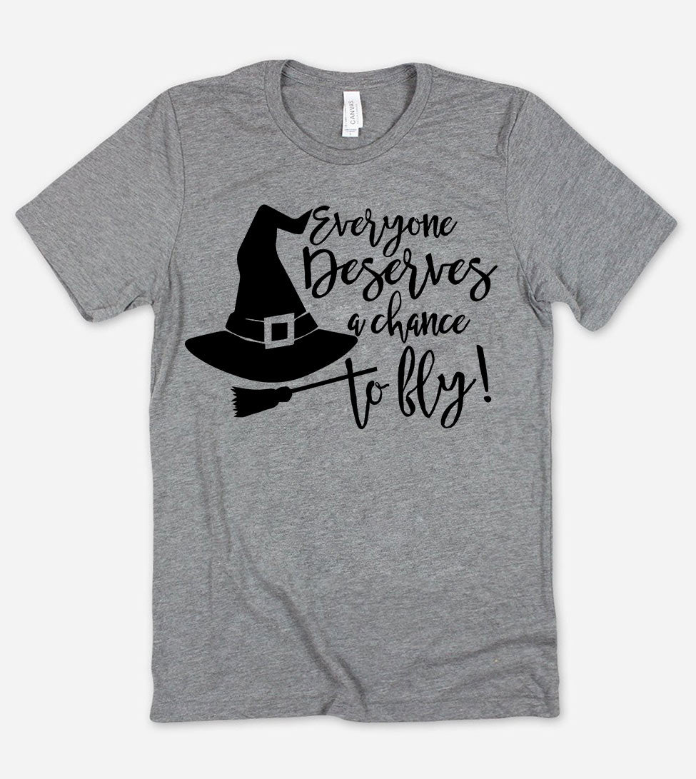 Everyone Deserves A Chance To Fly - Wicked T-Shirt