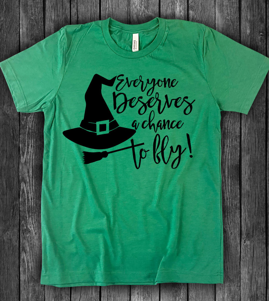 Everyone Deserves A Chance To Fly - Wicked T-Shirt