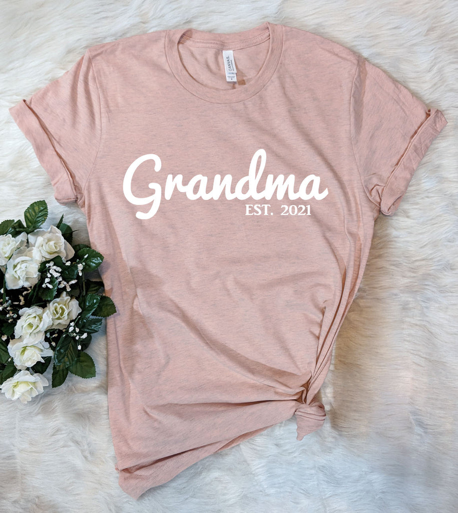 Grandma Est 2021 - New Grandma T-Shirt