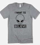 I Want To Believe - UFO T-Shirt