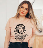 Look This Cheap- Funny Dolly T-Shirt