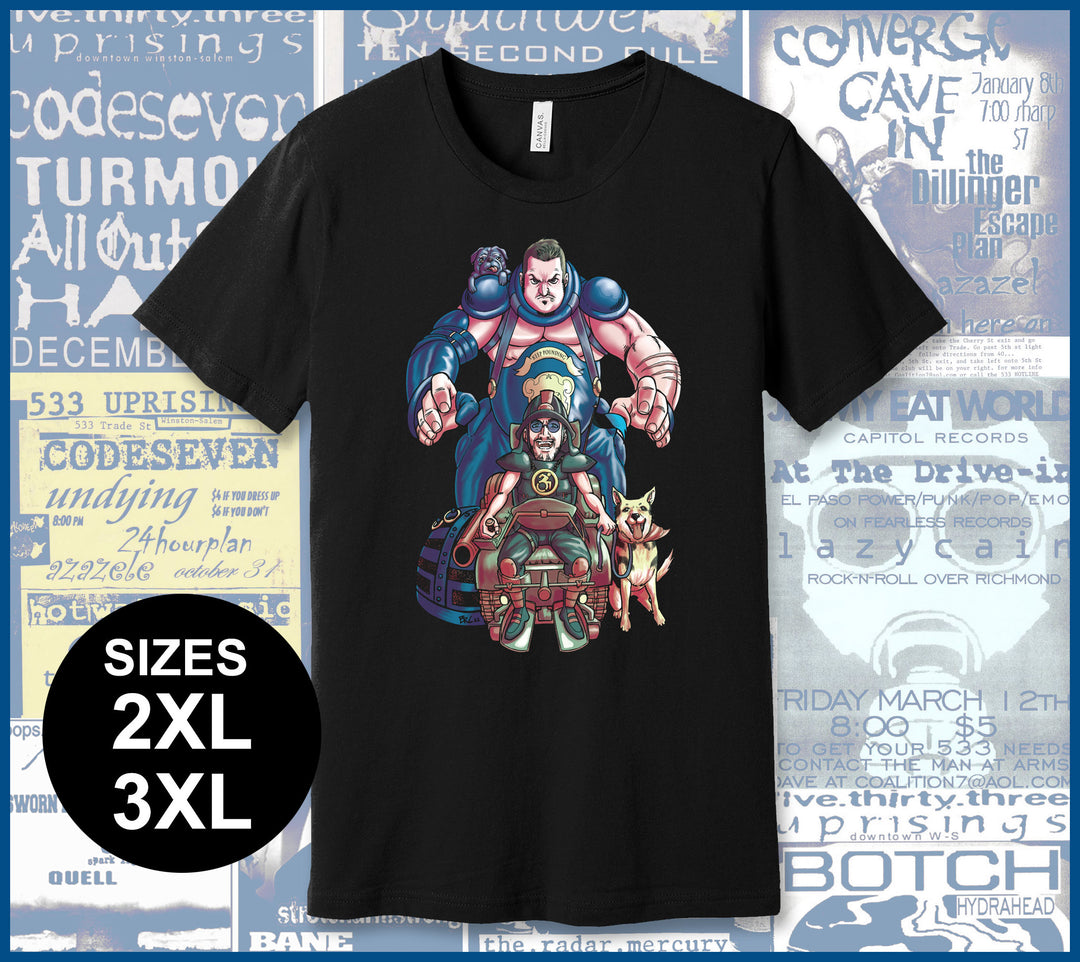 Dave & Dooley as Master Blaster - 2XL & 3XL
