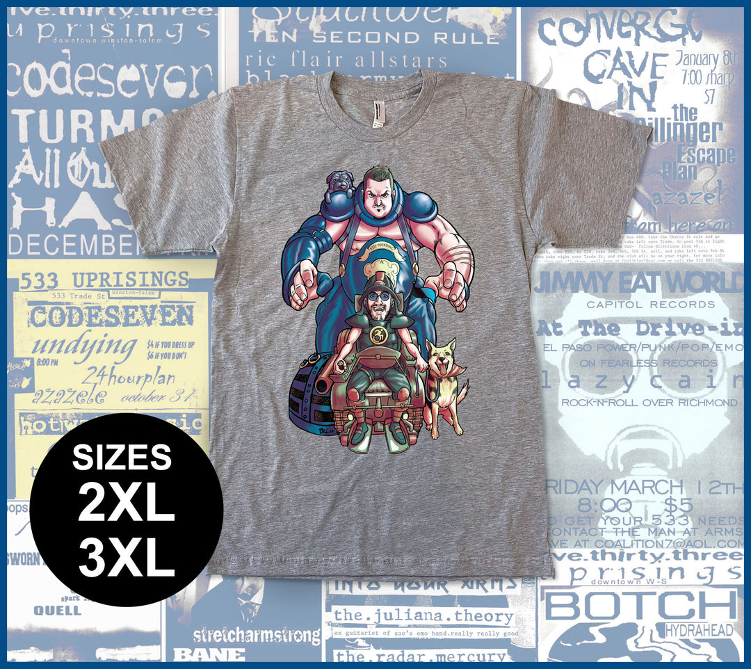 Dave & Dooley as Master Blaster - 2XL & 3XL