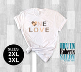 One Love - Irvin Roberts Salon  2XL-3XL