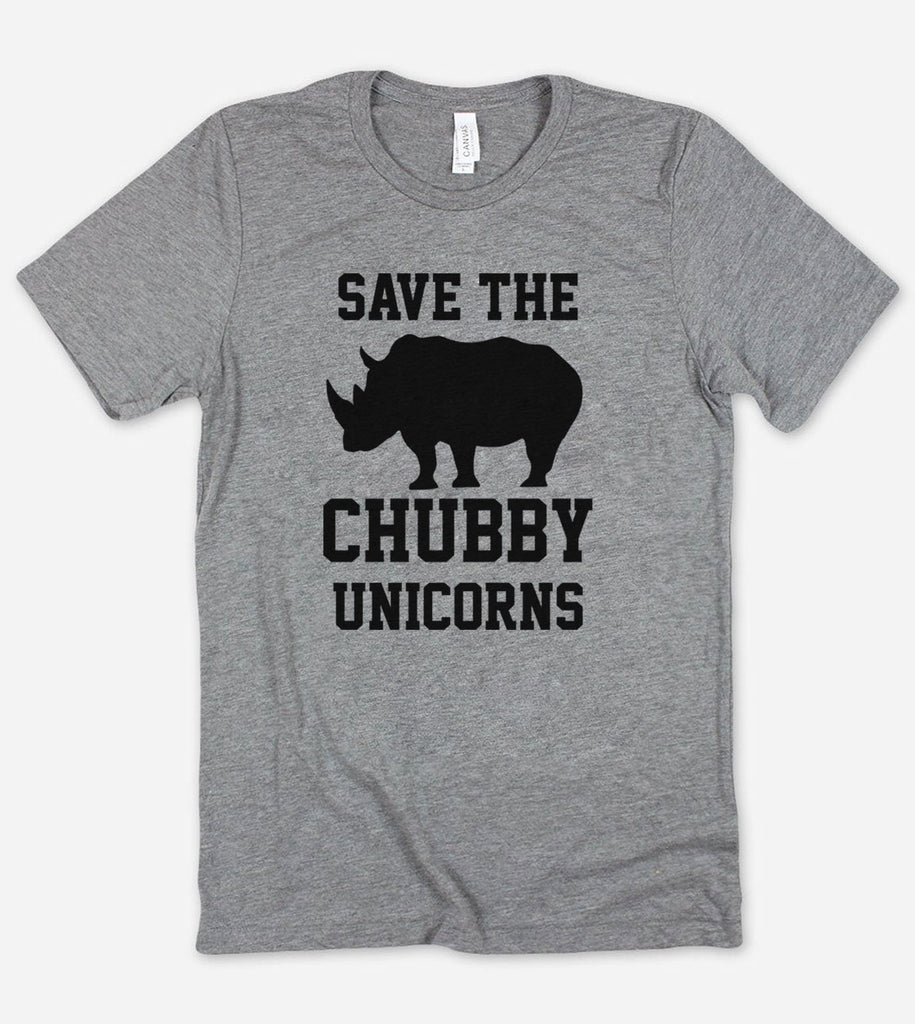 Save The Chubby Unicorn - T-Shirt