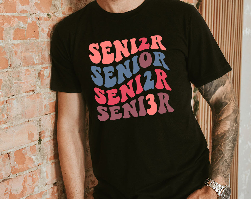 Senior 2023 -  Retro Senior Graduation 2023 T-Shirt