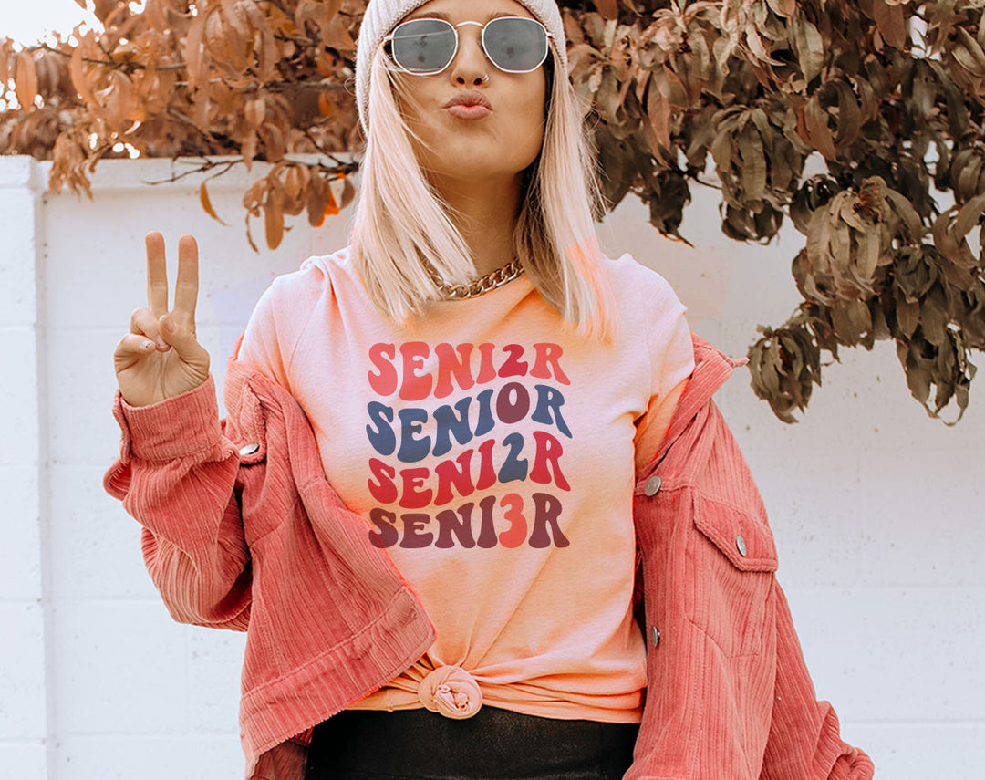 Senior 2023 -  Retro Senior Graduation 2023 T-Shirt