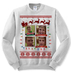 Anakin & Padme Christmas Meme - Funny Ugly Christmas Sweater - Party Sweatshirt