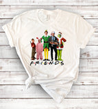Friends Christmas Squad- Buddy The Elf Grinch Christmas Vacation T-Shirt